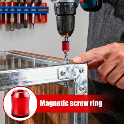 Bit Magnetizer Screwdriver Bit Magnet Ring Electric Drill Bits Fitting For Woodworking Industrial Home Improvement Automotive