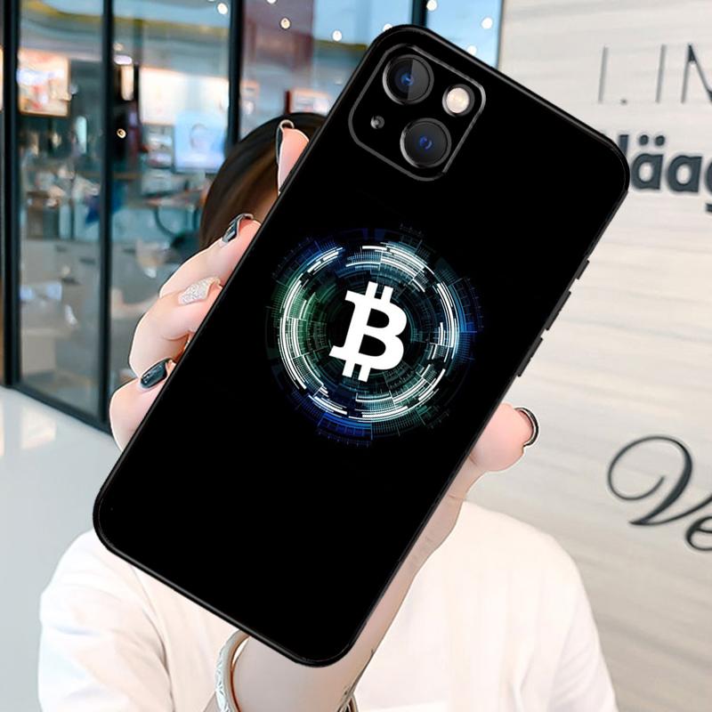 Bitcoin BTC Phone Case For iPhone 13 12 Mini 11 14 15 16 Pro Max Plus X XS Max XR Cover Shell