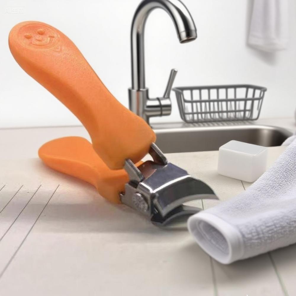 Professional Nail Clippers Ultra-Sharp Blade Ergonomic Grip - Ideal for Ingrown Toenails for Home or Salon