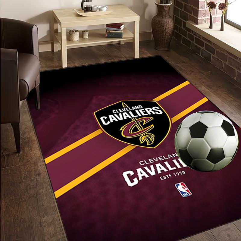 Cleveland Football Rug Office Carpet Non-Slip Mat, Chair Rug Floor Covering for Gaming, Bedroom, Living Room , Home Decor Christmas Gift