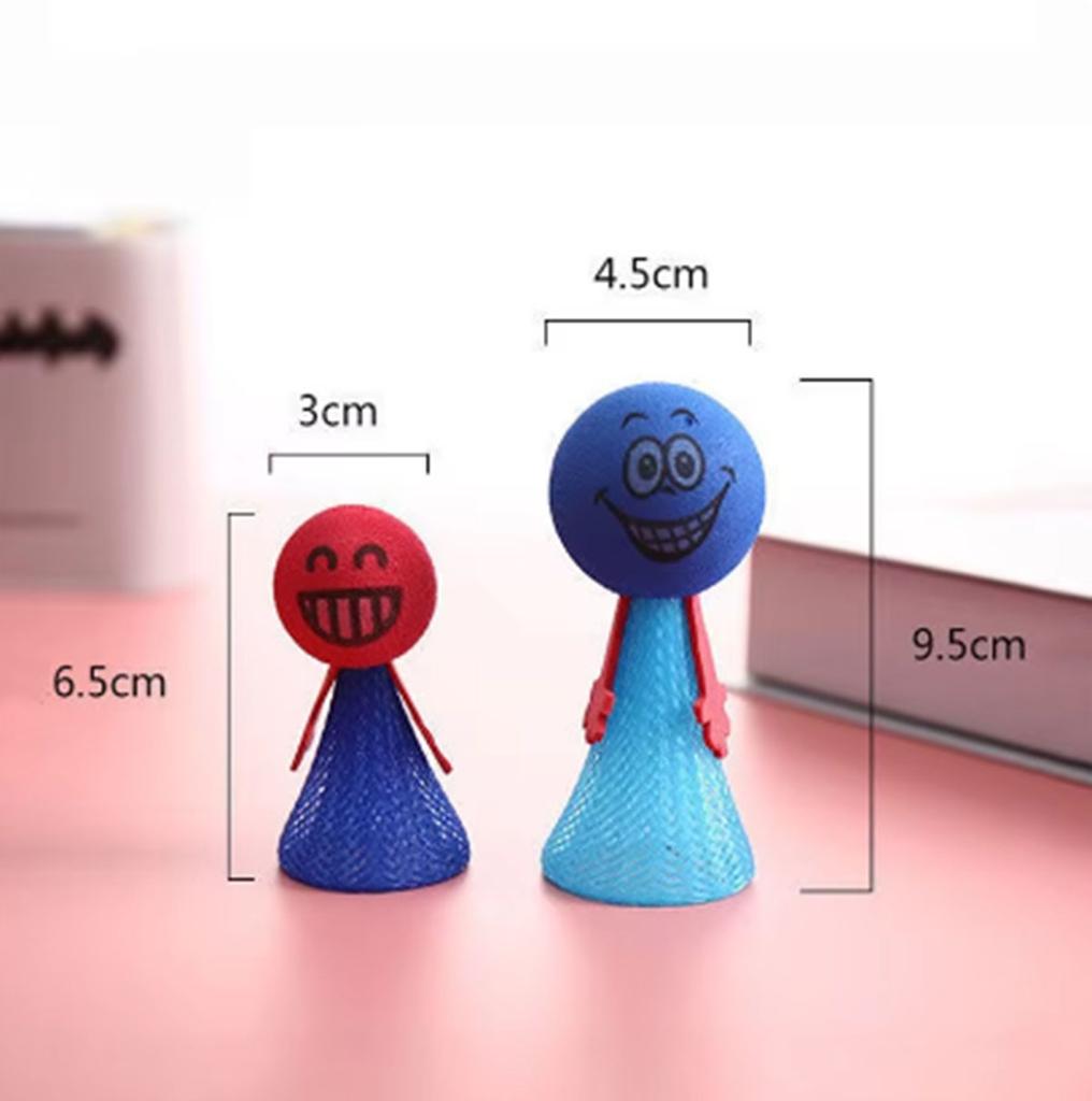 10pcs Cute Jumping Doll Spring Toy for Kids Birthday Party Favors Treat Boy Girl Guest Gifts School Prize Goodie Bag Fillers