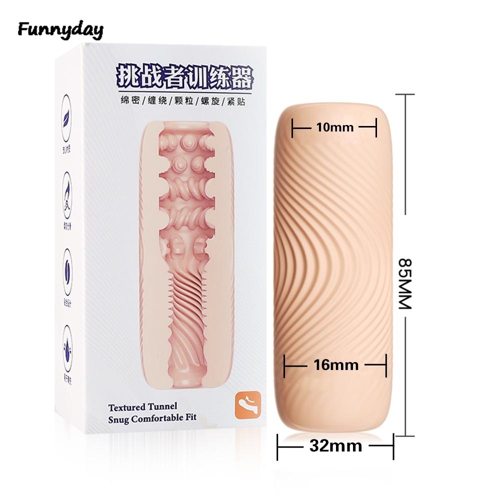 Męski kubek masturbacyjny Przenośna miękka wagina Analny masturbator Trener penisa Ćwiczenia Kubek lotniczy Zabawki erotyczne dla mężczyzn Produkty dla dorosłych