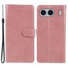 For OnePlus Nord 4 Case Card Holder Wallet PU Leather Phone Cover Calf Texture Wrist Strap