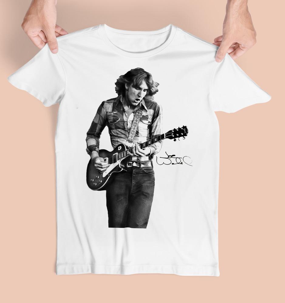 Vintage Joe Walsh Live In Concert Tour Cotton White Men Women Shirt AA1273 Unisex T-Shirt XXXL