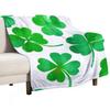 St. Patrick's Day Series digital-printed polyester Bedroom velvet flannel cover blanket Fleece soft sofa cover blankets for beds