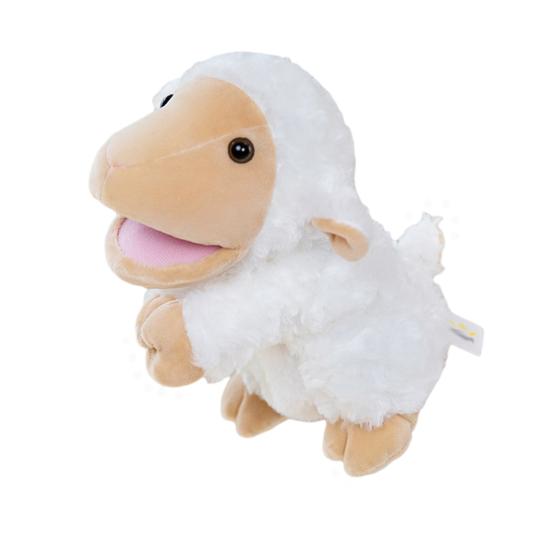 Plush Farm Mouth Dog Hand Puppet Toy Movable Animal Duck Horse Cow Sheep Pig Hand Puppet Role