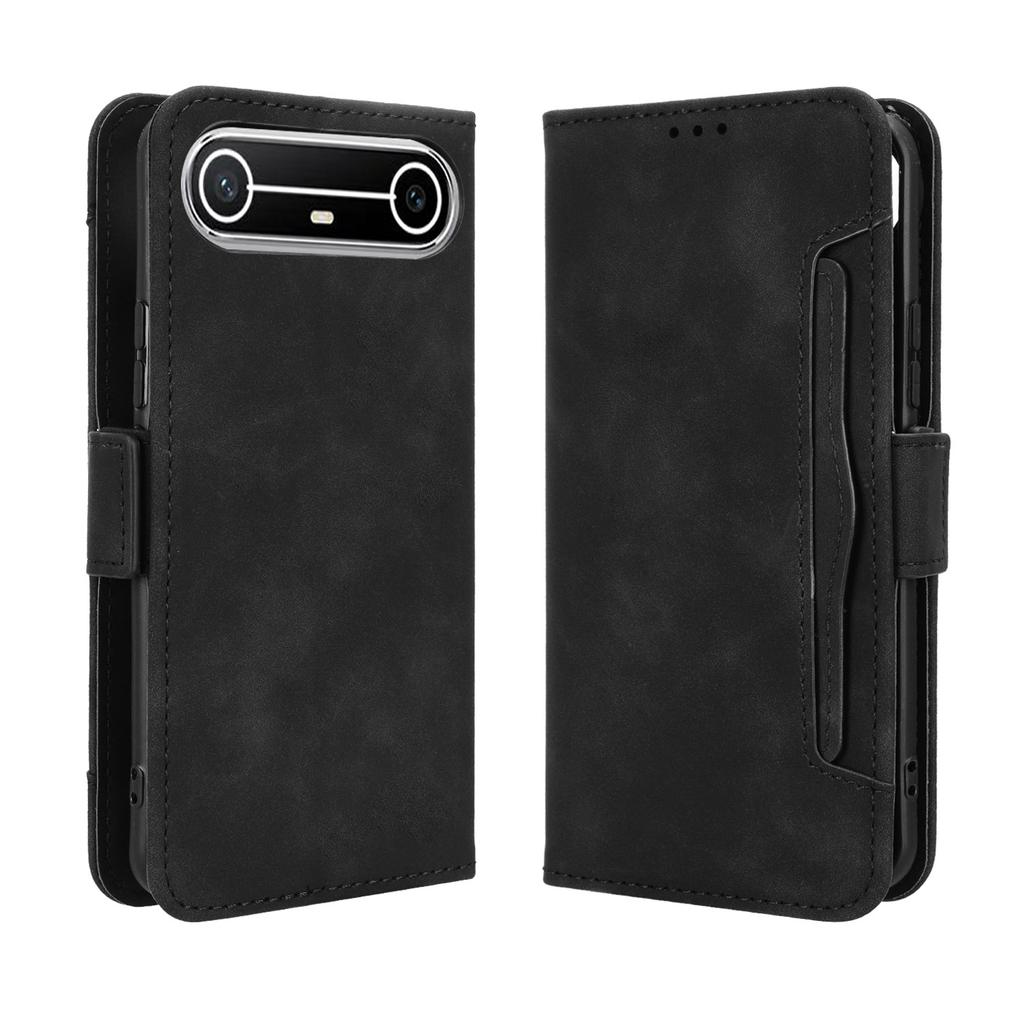 For TECNO Pova Slim 5G/TECNO Spark Slim 4G Leather Case Phone Wallet Cover with Multiple Card Slots
