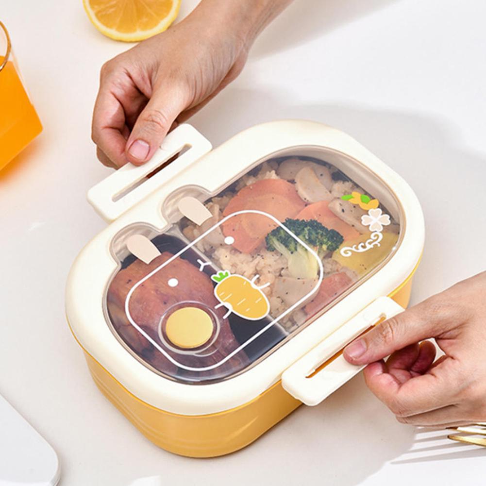 Isolierte Lunchbox Tragbares Fach Obst Lebensmittelbox Picknick Frischebox Mehrzweck Auslaufsicherer Lebensmittelbehälter Bento-Box