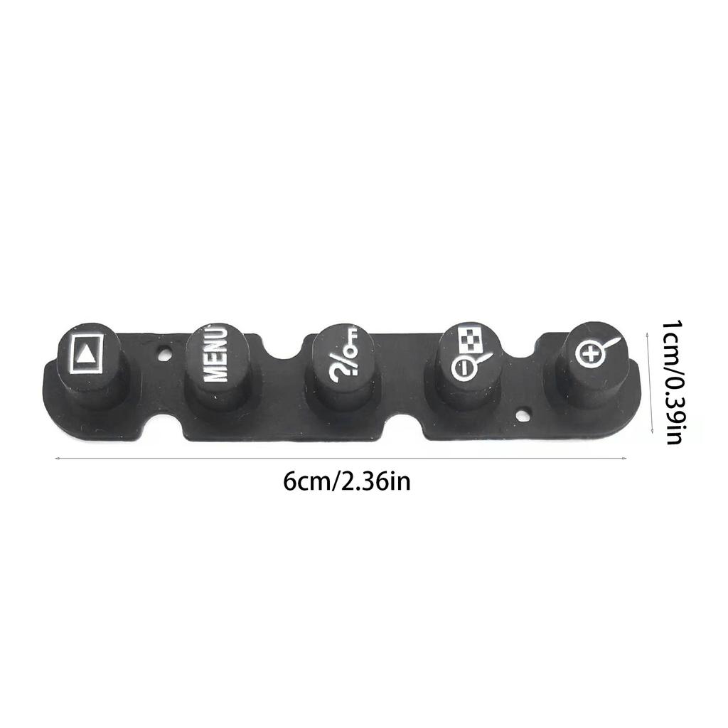 Camera Button Body Rear Back Button Rubber Cover Key Replacement Part For D90 Digital Camera Repair Accessories