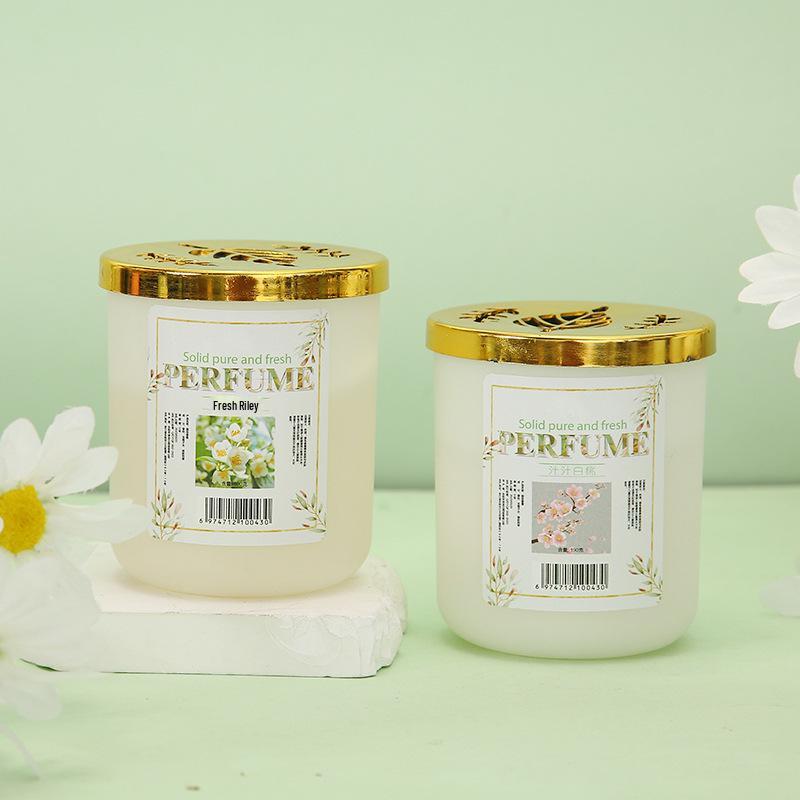 Long-Lasting Solid Aroma Balm for Car, Room, and Toilet