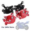 Front Rear Disc Brake Caliper Aluminum-alloy Mini Motorcylce Accessory for 47cc 49cc 2stroke Pocket Bike Mini Dirt Bike