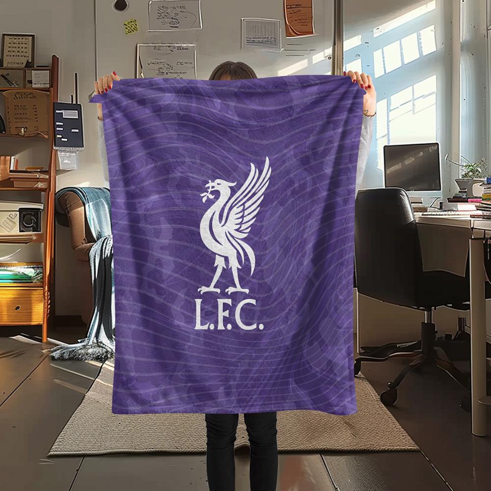 Liverpool Football Club2 Flannel Blanket, High Quality Comfortable for All Seasons, Home Decor, Warmth and Comfort