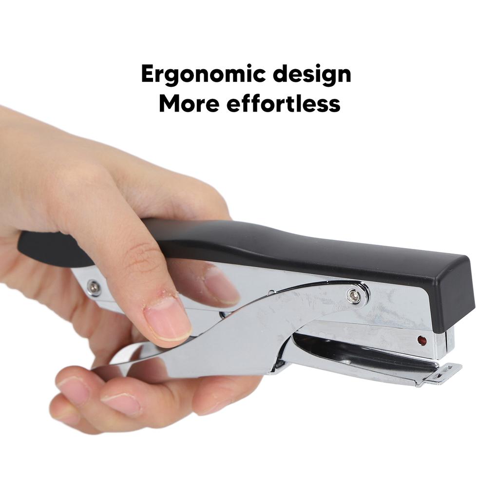 Hand Held Stapler 10 Sheets Capacity Ergonomic Labor Saving   Stapler for Binding Documents