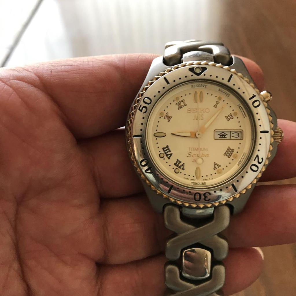 [USED] SEIKO AGS SCUBA Diver Watch