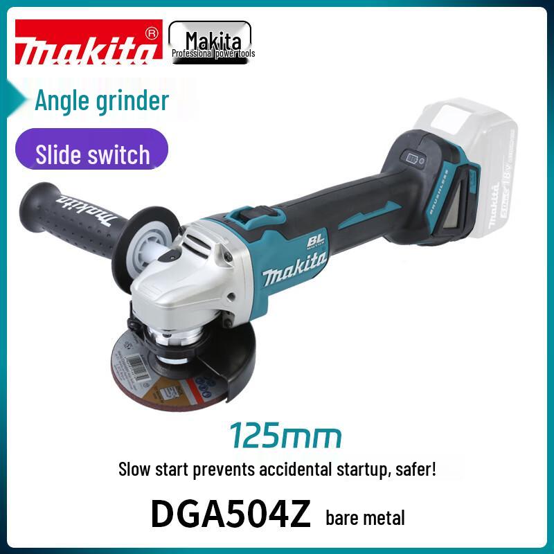 Makita 18V Cordless Angle Grinder CN plug (adapter included)