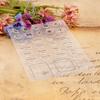 Labeling Words Clear Stamp Scrapbooking Decorative Silicone Stamper for Card Making, Photo Album Journal Decoration