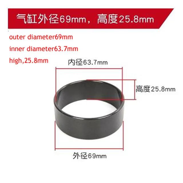 Cap Compresor Aer Silențios Fără Ulei Bol Cilindru Cămașă Cilindru Aliaj Aluminiu Placă Supape Placă Fier Biela