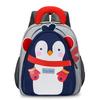 Bear Cartoon Pattern Cute Toddler Backpack With Nylon Fabric For Travel School