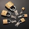 Thick Shackle Drawer Door Padlock - Single Open, Multiple Sizes, Small Iron Head for Household Electric Meter Box