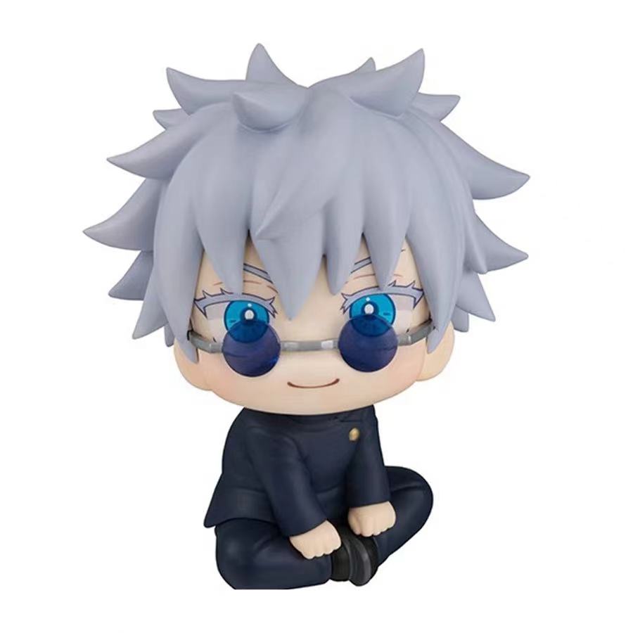 10cm Jujutsu Kaisen Anime Figure Look Up Q Version Satoru Toji/Okkotsu Gojo/Geto Suguru Action Figure Fushiguro Yuta Figurine