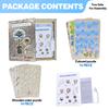 Wacocetoy Cross-Border 3D Peony Flower Puzzle Wooden Diy Coloring Toy 2-In-1 Set Handmade Puzzle