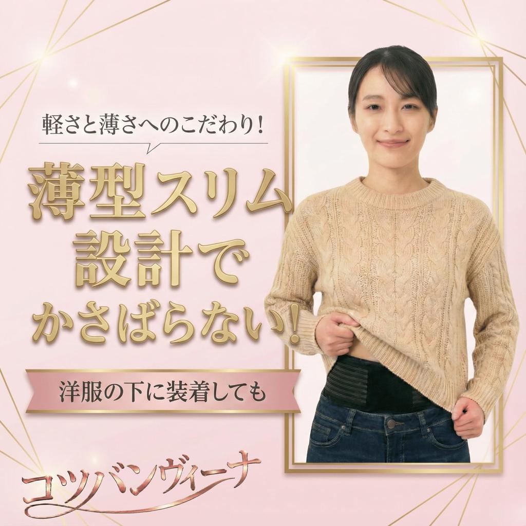 In Kotsuban Vina Pelvic Waist Support Double Suitable for Sports and Easy To Put On and Take One Size [eziu] Featured Poco'ce Belt, Corset, Thin,