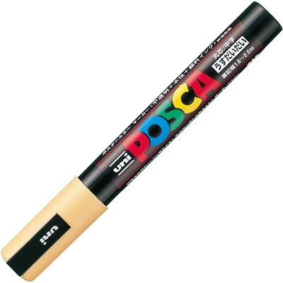 Uni Posca Sign Medium Round Light Pack of 10 Water-Based Pens, Tip, Orange, PC5M.54,