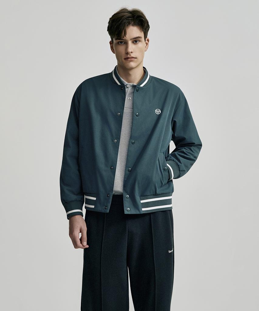 Плетеная куртка Sergio Tacchini U Varsity (Д.Грин)