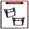 2Din Android Car-Play Car Radio,Toyota Yaris 2005-2012,Multimedia Player Head Unit Stereo GPS Navigation BT WIFI,1+16GB