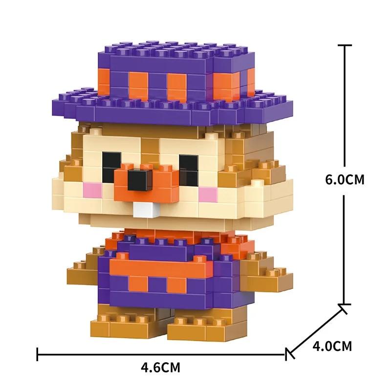 Cartoon Building Blocks, Animal Dolls, Educational Assembling Toys, Ornaments, Small Particles, Children's Birthday Gifts