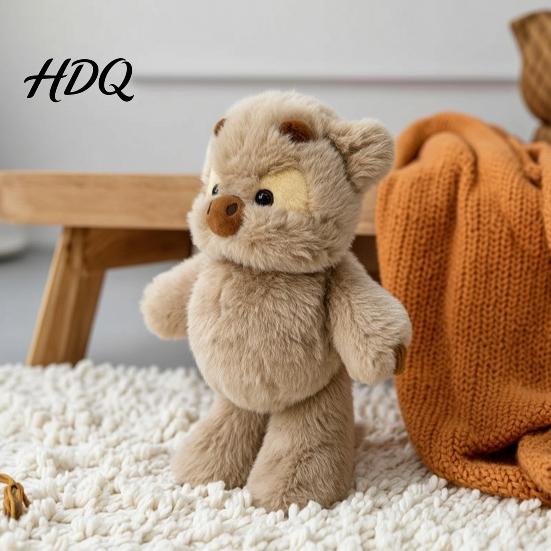 Cruelty-free Stuffed Toy Highland Cow Animal Soft Running Calf Plush for Kids Strong Stitched Cuddle Hugging Plushie Boys Girls Portable
