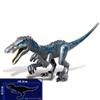 Neue Plastik-Dinosaurier-Bausteine Mehrfarbig Vormontiert Prähistorische Szene Volle Größe Dino Welt Frühes Lernen