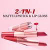 CmaaDu 3 Tragen Sie das Zwei-in-Eins-Rot und den Lipgloss auf, ohne es zu färben und ohne eine Tasse aufzuhängen