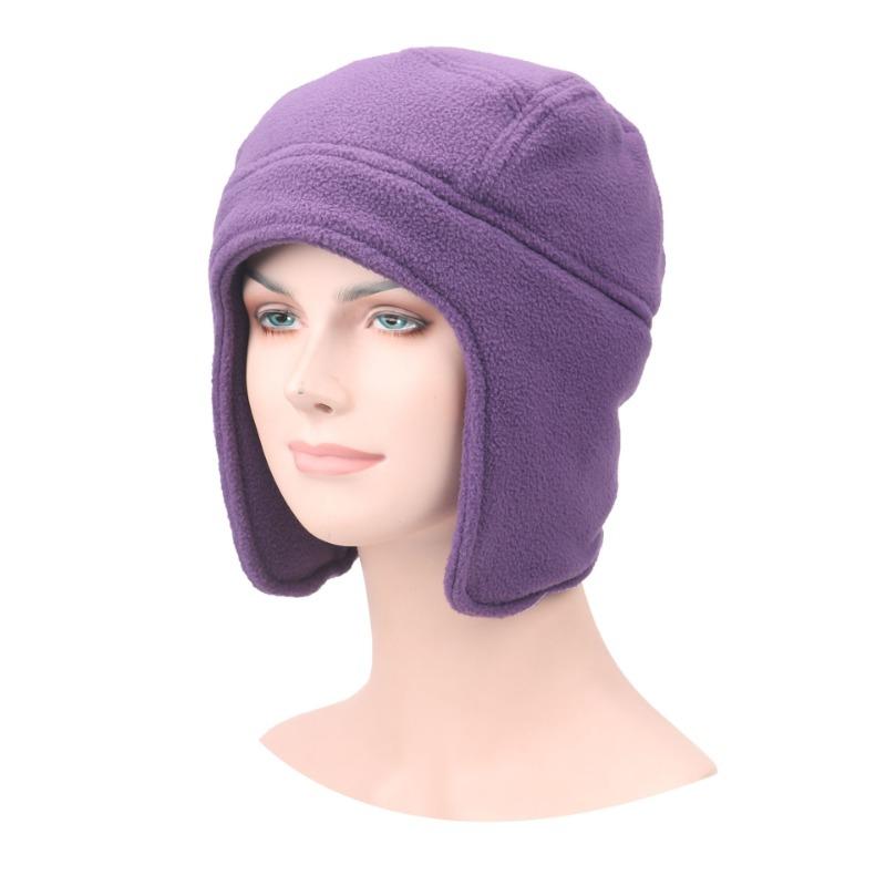 Wintermütze Outdoor Herren Fleece Mütze Radfahren Warm Verdickt Damen Ski Ohrenschutz Fleece Mütze