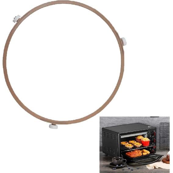 8.11-8.74 Inch Microwave Turntable Ring Microwave Roller Ring, Glass Plate Tray Support Holder, Replacement Inner Ring - for Microwave Oven Glass