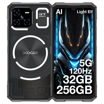 Doogee Blade GT Rugged Smartphone, 32GB+256GB/2TB, 120Hz 6.72’’FHD+, Dynamic LED Light Effect
