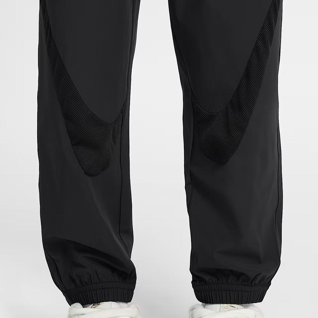 Nike Swoosh Comfortable Versatile Fashion Trendy Pants Kids bottoms Black IM4481-010