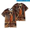 Tung Tung Tung Sahur Italiaanse Brainrot Cartoon Print T-shirt Heren Sport Ademende Kleding Ronde Hals Korte Mouw T-shirt