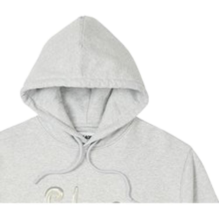 Palace Liquid Palace Hood Grey Marl Unisex Tops P25CS018