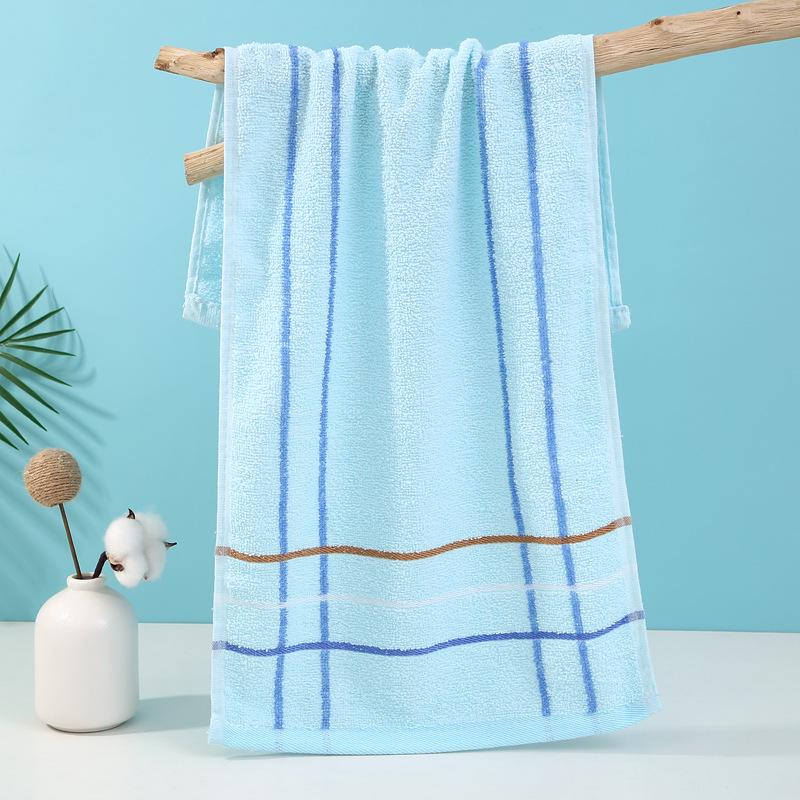 

Мягкие абсорбирующие лицевые полотенца из чистого хлопка с вышитым логотипом - Утолщенные для домашнего использования и защиты труда 33*73 cm