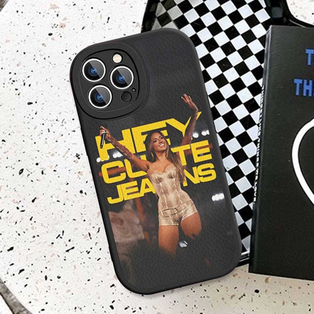 Canadian Female T-Tate Singer M-McRae Leather Phone Case For IPhone 16 16e 15 14 13 12 11 Pro Max Plus Mini Cover
