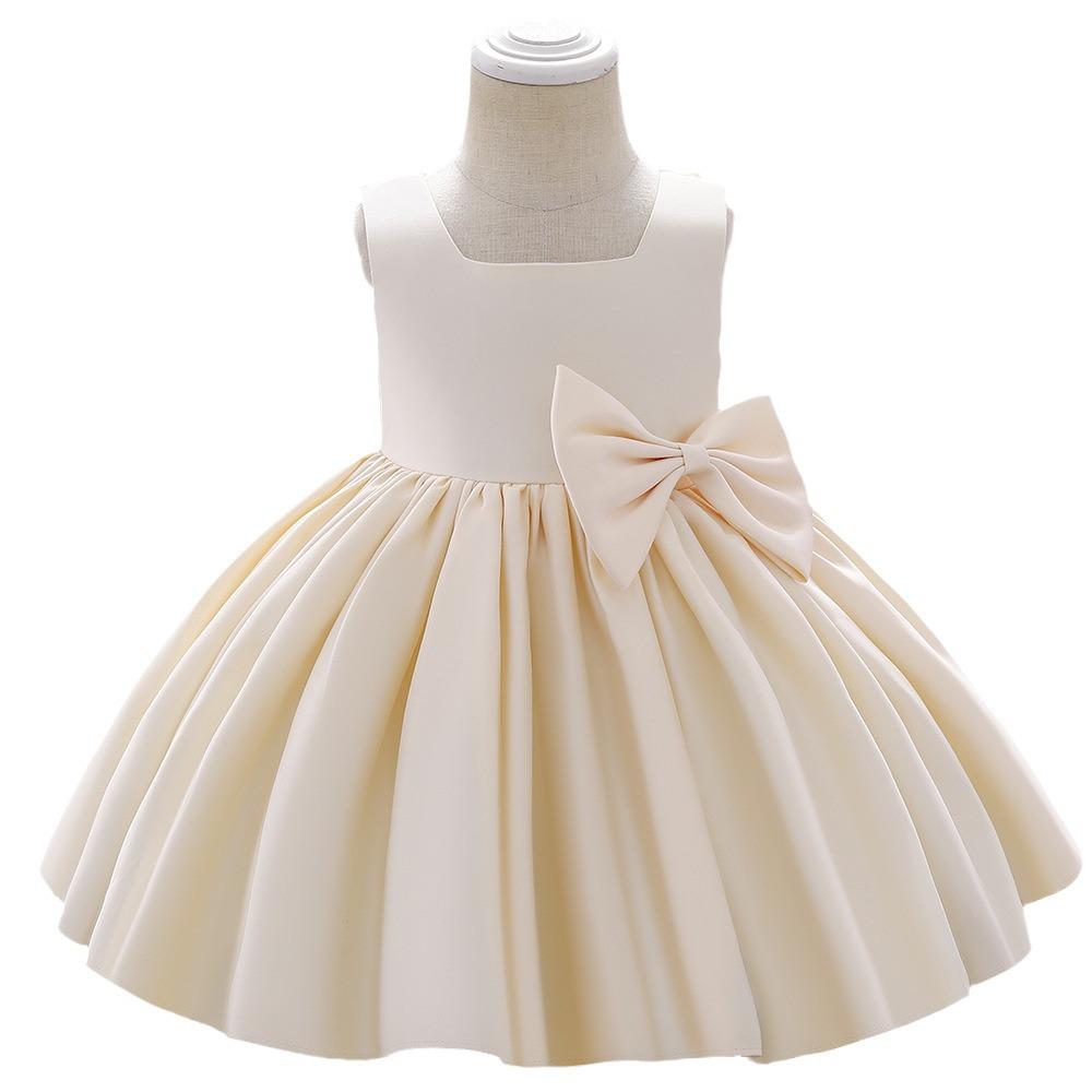 Children's Princess Bow Party Dress - Baby & Toddler Birthday Costume