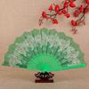 Butterfly Pattern Chinese Style Folding Fan Lace Dance Fan Portable Hand Fans  Hanfu Accessories
