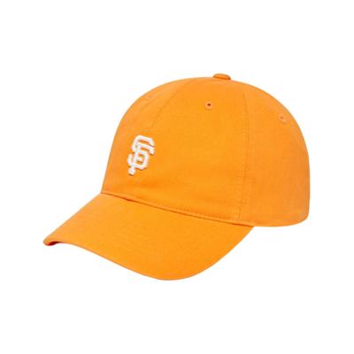 MLB Cotton Baseball Caps Unisex Orange Fashion 3ACP7701N-140RS