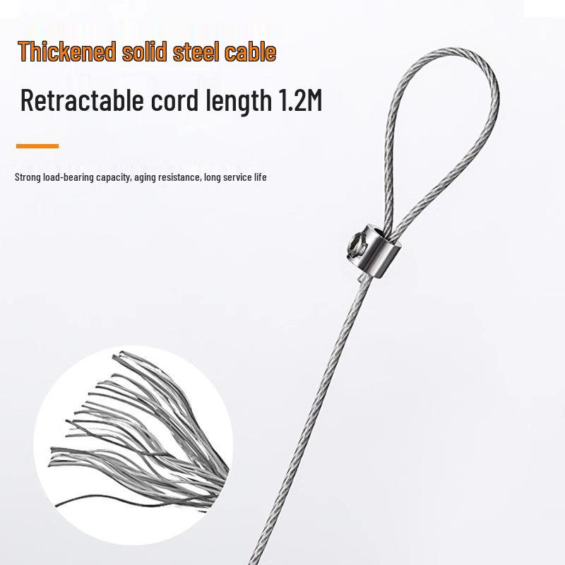 Silent Automatic Door Closer with Pull Rope for Sliding Doors 