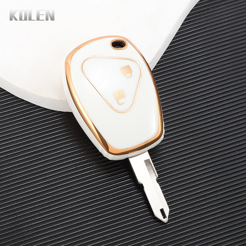 TPU Remote Key Case Cover Fob For Renault Megane Modus Espace Laguna Duster Logan For DACIA Sandero Fluence Clio Kango 2 Buttons