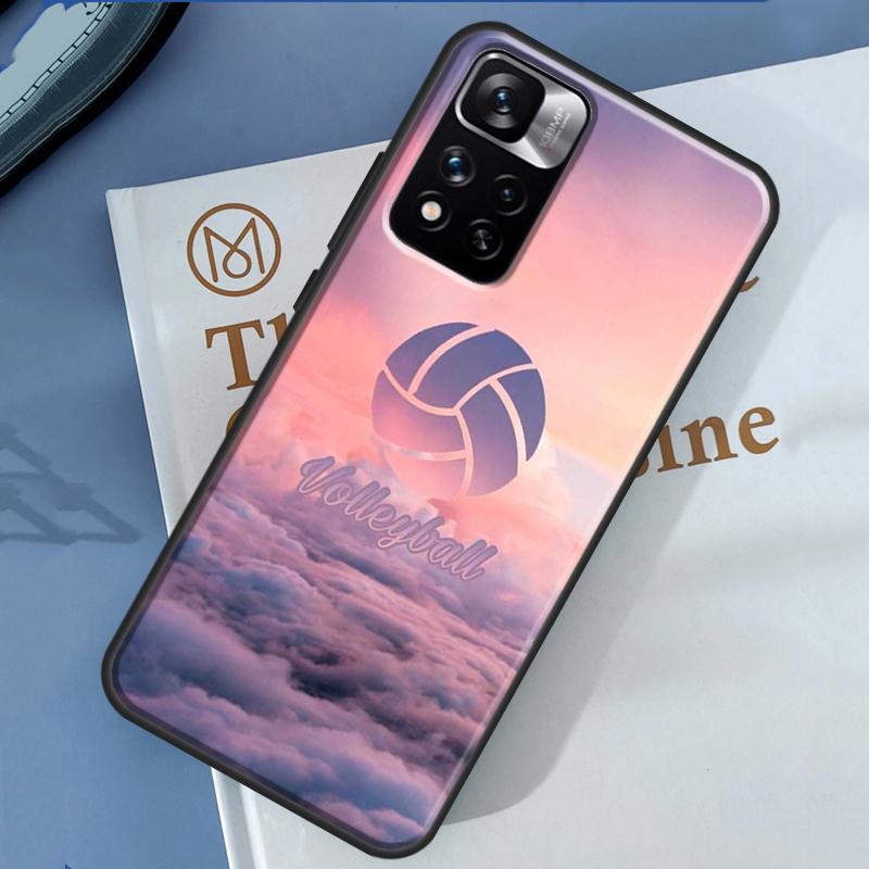 Volleyball Sport Case For Xiaomi Redmi 13C 10C 12C 14C Redmi Note 14 13 Pro 12 11 9 10 9S 10S 11S 12S Cover