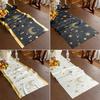 Ramadan Table Cloth Muslim Eid Al Fitr Party Table Runner Mubarak Party Decoration Eid Dinnerware Crescent Moon And Star Decor