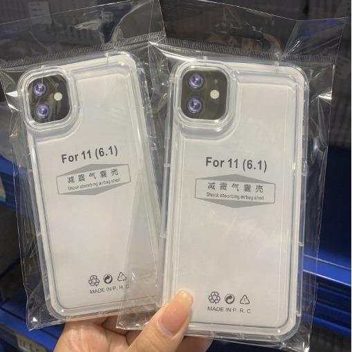 Photo Frame Airbags Are Suitable for Apple 15PROMAX/16e Transparent Protective Case Anti-fall Soft Case IPhone 11 Mobile Phone Case