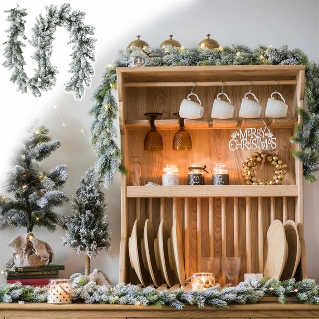 Artificial Christmas Garlands For Decoration Christmas Norfolk Garland Christmas Garland For Mantle Cedar Garland Garland For Fireplace Stairs